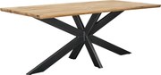 XXXLutz JEDÁLENSKÝ STÔL, divoký dub, farba duba, 200/100/77 cm Linea Natura - Stoly - 001416000401