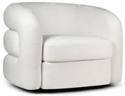 OTOČNÉ KRESLO GABBY BIELE