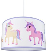 LAMPDAR Detský luster na lanku PONY/UNICORN  1xE27/60W/230V SA1022