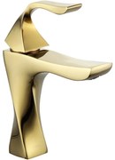 Mexen Estrella, umývadlová batéria, zlatá, 72300-50