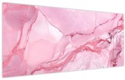 Obraz - Ružový mramor (120x50 cm)