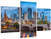 Obraz mesta Melbourne (90x60 cm)