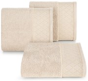 BAVLNENÝ UTERÁK LAYLA 50X90 CM BÉŽOVÁ