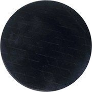 Koberec RABBIT 3D čierny kruh