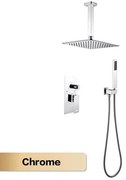 Moderný sprchový set Vattenrik Chrómová Strop