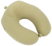 Bo-ma Cestovný vankúšik Comfort zelená, 31 x 29 cm