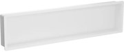 Mexen X-Wall-K, polička na zapustenie z konglomerátu 1227x307x100 mm, biela, 1900123010