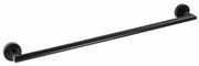 SAPHO XB406 X-Round Black držiak na uteráky 50,5 cm, čierna