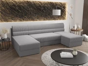 Rohová sedacia súprava U Radiant U1 (sivá). Akcia -20%. Vlastná spoľahlivá doprava až k Vám domov. 1057510