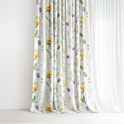 Goldea dekoračný záves - lúčny svet 180x150 cm