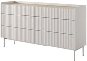Komoda Level C 153 6S beige/dub scandi