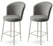 Súprava barových stoličiek Fora Grey, 2 ks, 2 ks