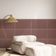 Zamatový čalúnený panel - Obdĺžnik - 40x30cm Farba: Staroružová