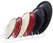 Orion Držiak, stojan na pokrievky do zásuvky – 6 pozícií, biely