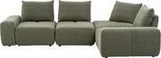 XXXLutz SEDACIA SÚPRAVA, textil, olivovozelená Xora - Sedačky - 000552036302