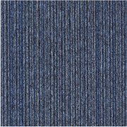 Kobercový štvorec Coral Lines 60360-50 modro-šedý 50 x 50 cm, chodba / predsieň, Tapibel