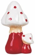 Keramická vianočná dekorácia VDE Tivoli 1996 Fungo, výška 18,5 cm