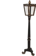 Stojací lampa Black Gold barva 44x40x172 cm E14/max 1x25W - 44x40x172 cm E14/max 1x25W