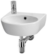 Cersanit Parva, závesné umývadlo 40x32 cm ľavé, biela, K27-009-L