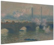 Obraz - Claude Monet, Waterloo Bridge, Gray Day, reprodukcia (90x60 cm)