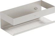 Mexen Brin-L, závesný kúpeľňový košík, brúsená oceľ - 70A8730-97