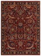 Koberec KESHAN, strapce 6650/53578 terakota / béžový