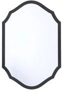 Dekoratívne zrkadlo 40cm x 60cm čierne