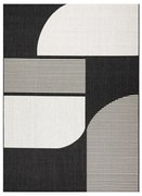 Koberec šnúrkový SIZAL FLAT 49384690 abstraktný krémový / čierny