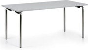 Skladací stôl SPOT, 160x80 cm, sivá