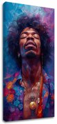 Obraz Jimi Hendrix - Explózia harmónie | 100% originál domaľovaný akrylom