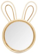 Zrkadlo Rabbit, hnedé
