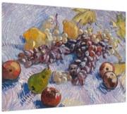 Obraz - Vincent van Gogh, Grapes, Lemons, Pears, and Apples, reprodukcia (70x50 cm)