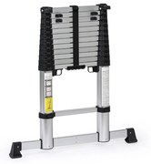 Teleskopický hliníkový rebrík PROFI, 3,92 m, 13 priečok
