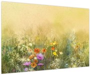 Obraz - Maľovaná lúka (90x60 cm)