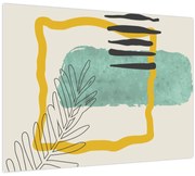 Obraz - Abstraktné listy N⁰2 (70x50 cm)