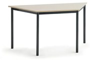 Stôl SONITUS TRAPETS, 1400x700x720 mm, HPL - breza, antracit