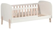 Biela detská posteľ Vipack Toddler, 70 x 140 cm