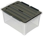 Multibox s pripevneným vekom Eco 30 l, čierne veko, 30 l