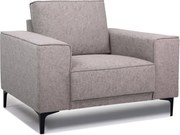 Sivohnedé kreslo Copenhagen - Scandic