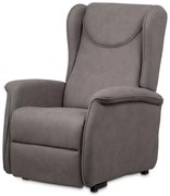 TV křeslo "ušák" + elektrické polohování, 2 motory 230 V / 29 V, potah béžovostř