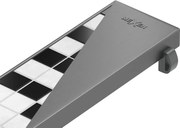 Mexen Flat M13 krytka žľabu 2v1, 60 cm, brúsený grafit, 1E19060