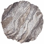 Koberec TINE 75313C Skala, kameň - tmavo sivý / svetlo sivý
