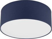 Stropné svietidlo SIRJA PASTEL DOUBLE 2xE27/15W/230V pr. 35 cm tmavomodrá