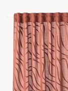 Polopriehľadné závesy so slučkami Lidia, 2 ks