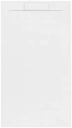 Sprchová vanička obdĺžniková SAT Fusion 160x90 cm liaty mramor Blanco SATFU16090BL