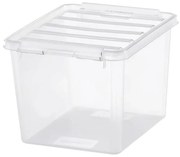 SmartStore Úložný box s bielymi klipmi Classic, 3 l, 3 l