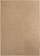 Ayyildiz, Kusový koberec Timber 1404 beige - na von aj na doma, 120x170, béžová, chodba / predsieň