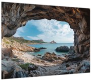 Obraz - Jaskyňa pri mori (70x50 cm)