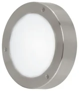 Vonkajšie nástenné svietidlo EGLO VENTO 2 nikel IP44 96365