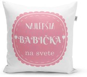 Sablio Vankúš Najlepšia babička: 40x40 cm